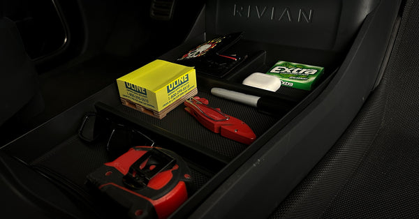 Rivian R1T & R1S Lower Center Console Storage Tray