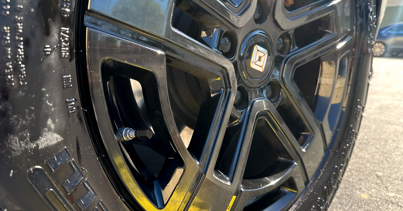 Titanium Tire Valve Caps for Rivian R1S, R1T