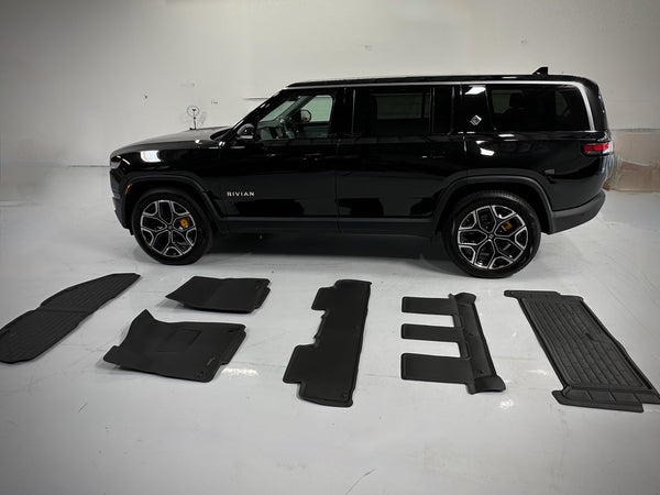 Rivian R1T / R1S All-Weather Floor & Frunk Mats by 3D MAXpider KAGU Se - EV  Sportline - The Leader in Electric Vehicle Accessories