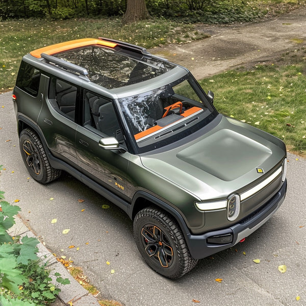 Rivian R2 renders tease electric SUV’s design