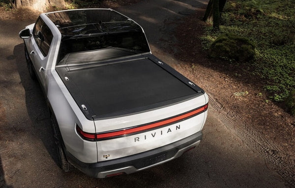 Rivian R1T powered tonneau cover retrofits delayed to 2025