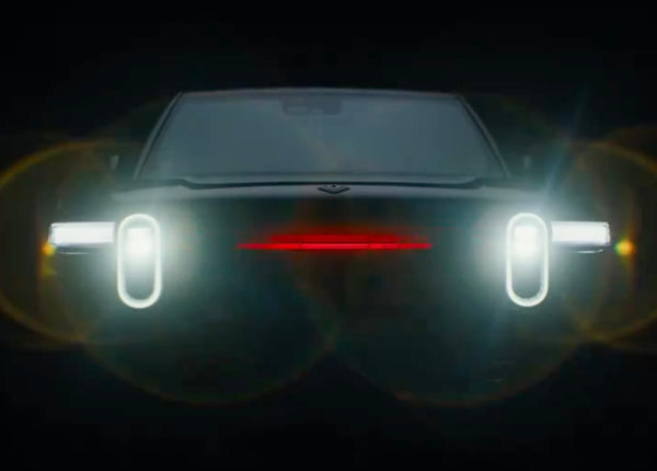 Rivian teases cool "Knight Rider"-inspired Halloween update