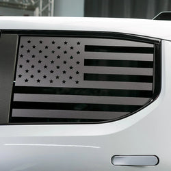 Rivian R1T American Flag Window Decal