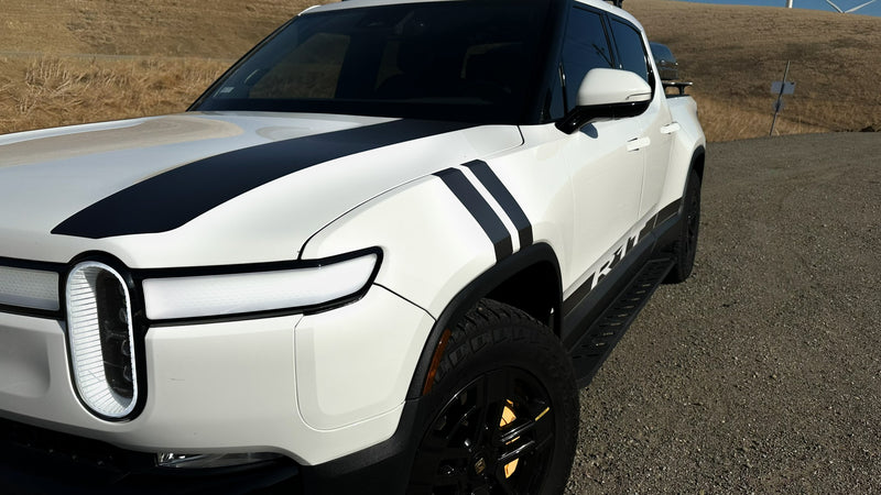 Rivian R1T Racing Decal Package