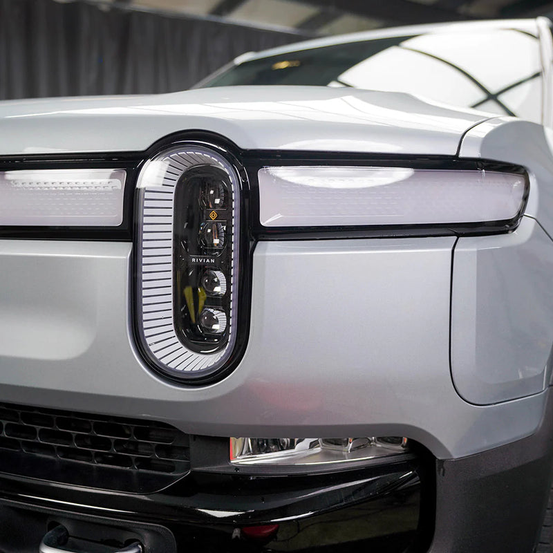 Rivian Headlight Protection - PPF For R1T / R1S