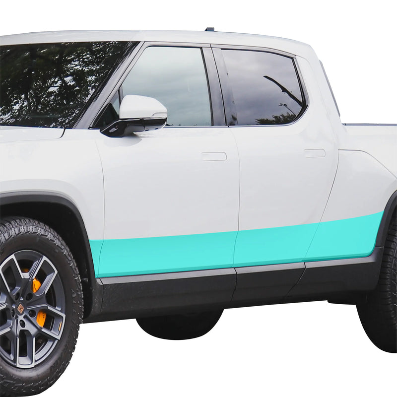 Rivian Rocker Protection - PPF For R1T